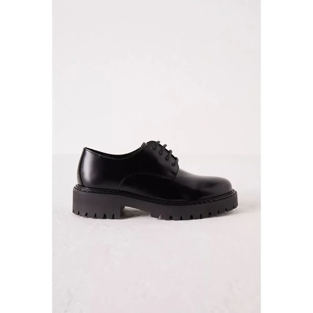 ✨Maeve Lace-up Leather Black Sz 41 Oxfords✨